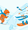 Вовлекали молодежь стран Азии в международные спортивные зимние игры «Дети Азии»